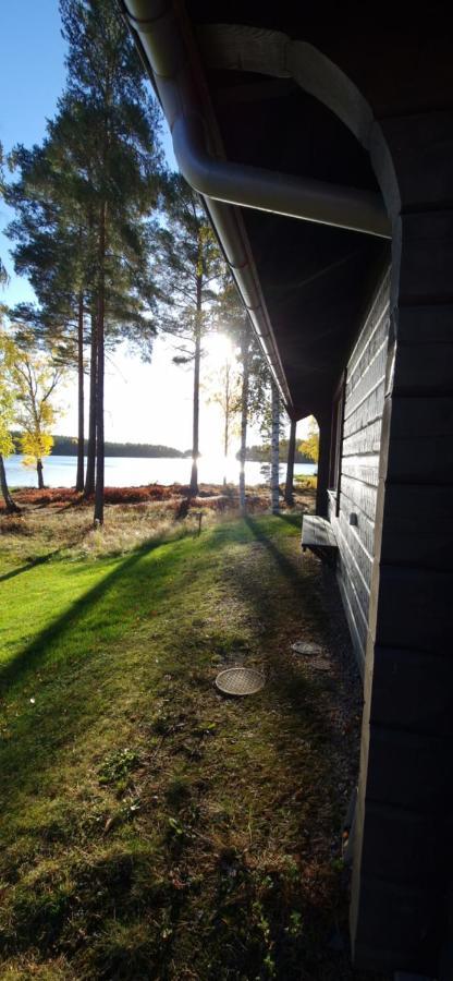 Lakeside Log Cabin Fraemby Udde Falun Extérieur photo