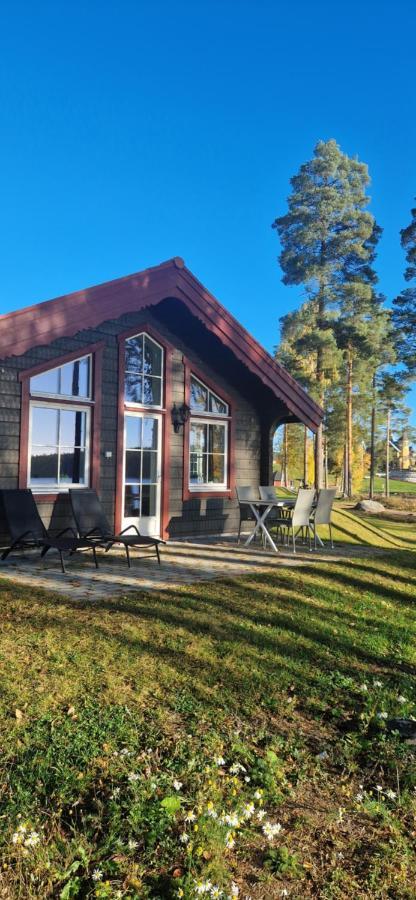 Lakeside Log Cabin Fraemby Udde Falun Extérieur photo
