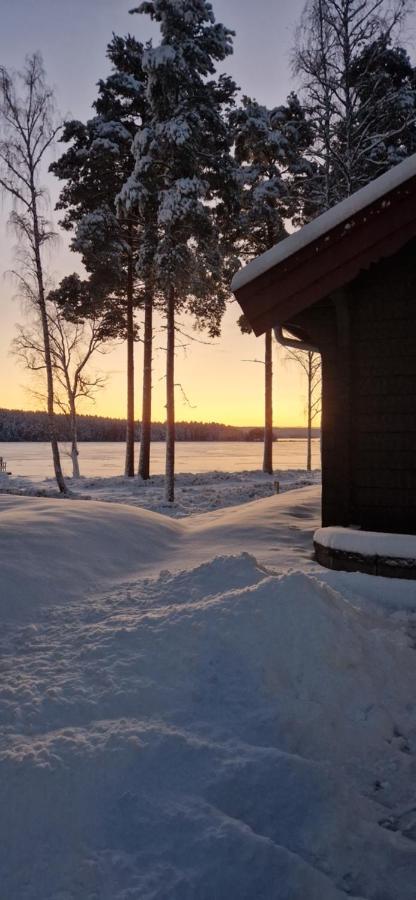 Lakeside Log Cabin Fraemby Udde Falun Extérieur photo