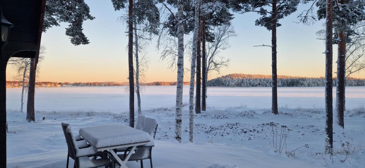 Lakeside Log Cabin Fraemby Udde Falun Extérieur photo