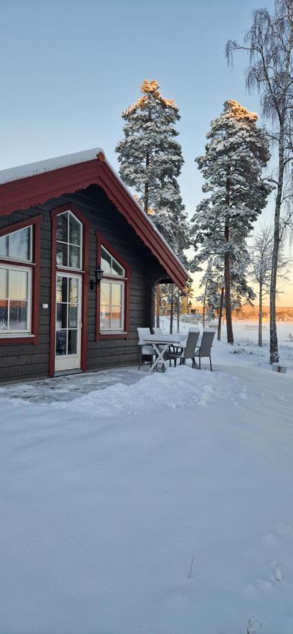 Lakeside Log Cabin Fraemby Udde Falun Chambre photo